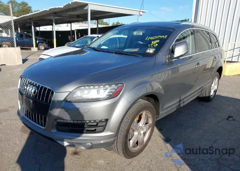 2014 Audi Q7 3.0 Tdi Premium из США, поврежденный, VIN WA1LMAFE2ED014678